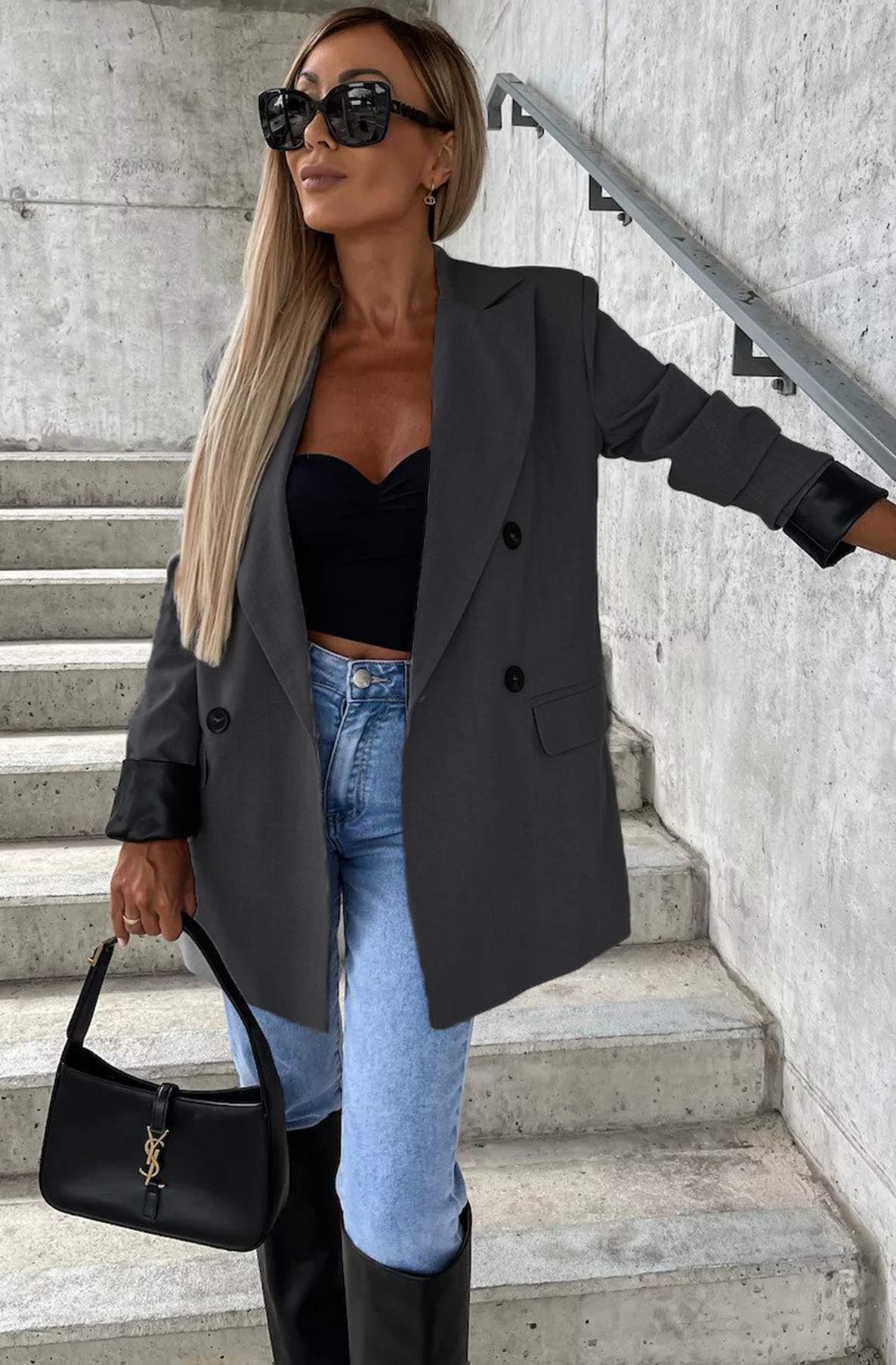 The Portia - Charcoal