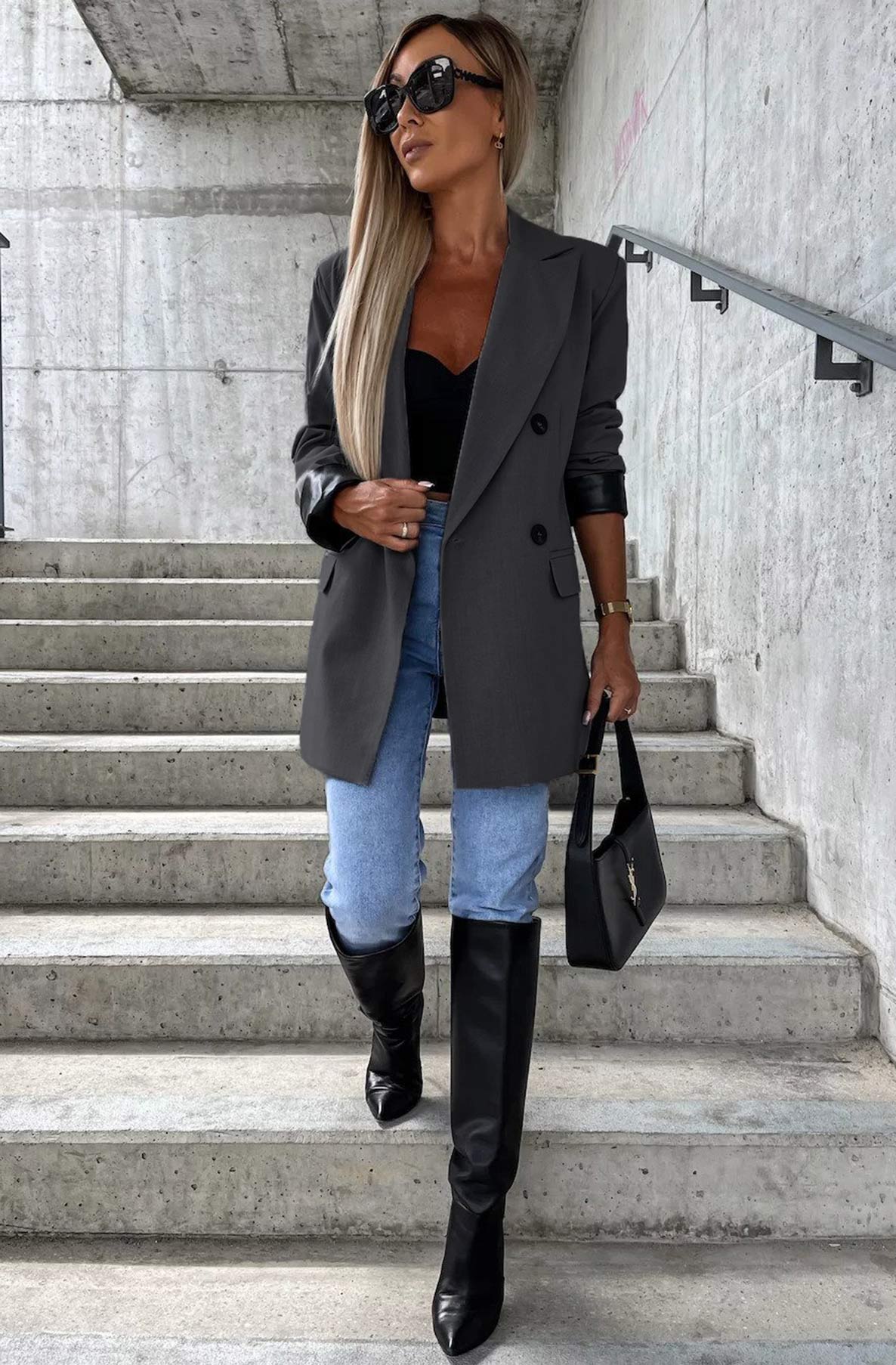 The Portia - Charcoal