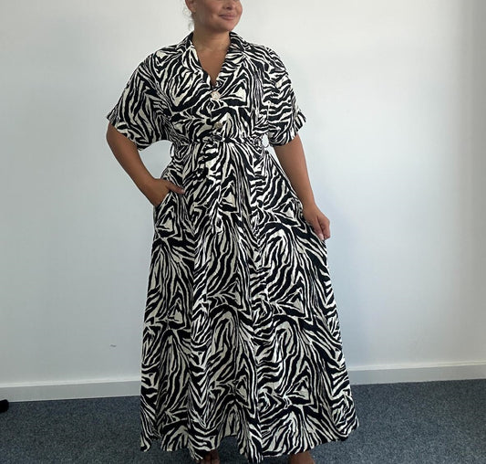 The TINA - Zebra Print