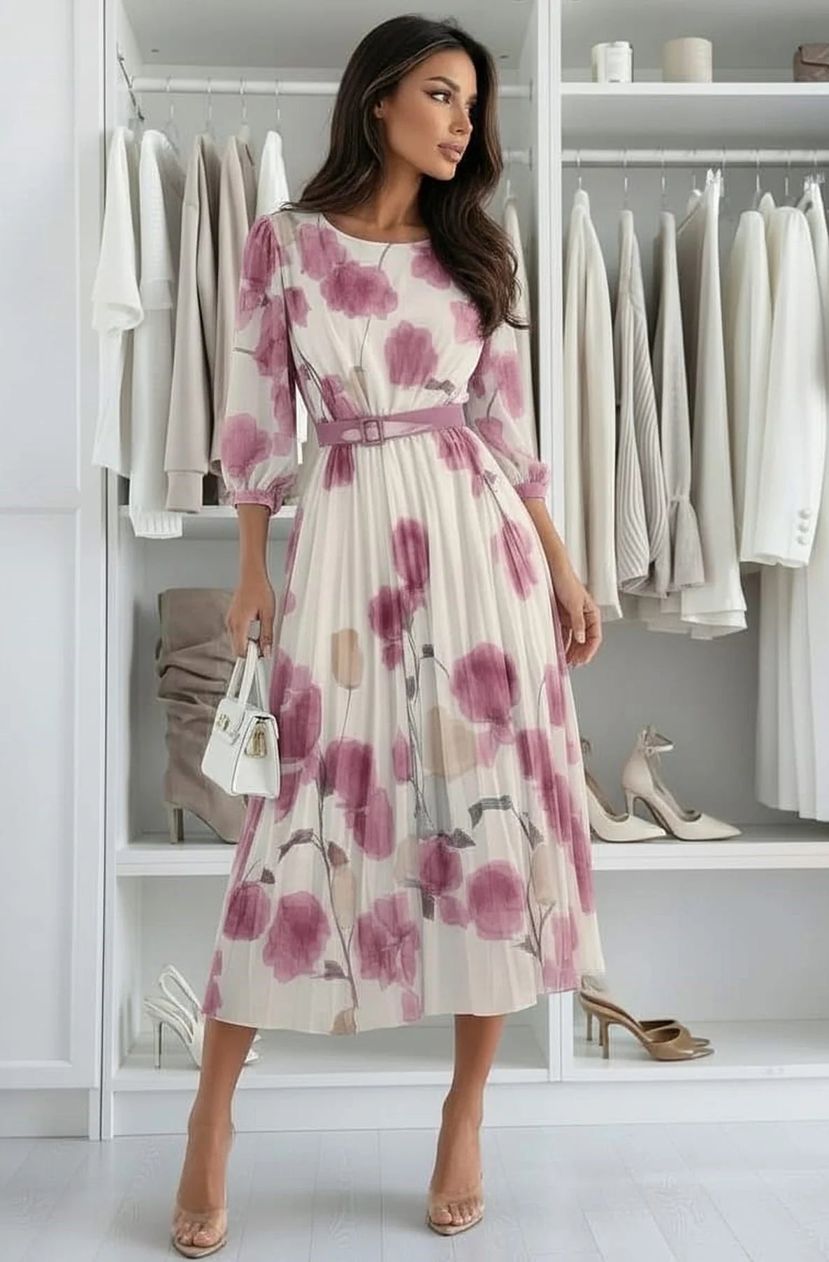 The HARLENE - Dusky Pink