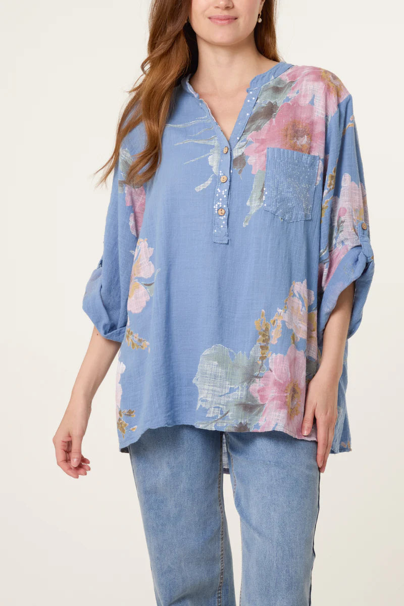 The BECKY - Denim Blue