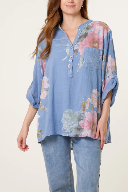 The BECKY - Denim Blue